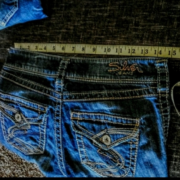 Silver Jeans Size 28 Suki Skinny Leg Capri - Picture 11 of 13